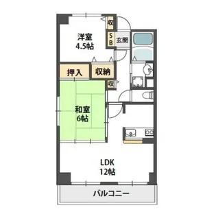 グレイスアベリア【2階】の間取り