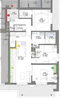 ACERO GARDEN【303号室】の間取り