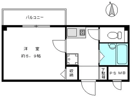 M’s court【1階】の間取り