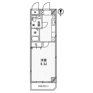 アーデン和泉町【9階】の間取り