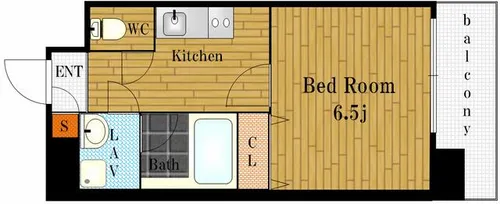 グランシス高井田【11階】の間取り