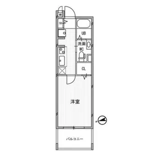 アルファレガロ兵庫【0605号室】の間取り