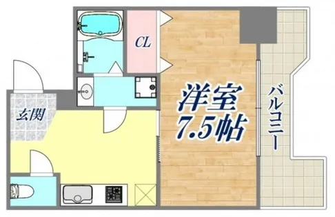 兵庫県神戸市中央区元町通5丁目【マンション】の間取り