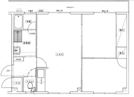 エムドビル【301号室】の間取り