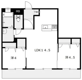キュレーネ・スピティ【2階】の間取り