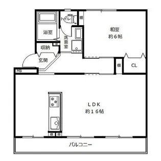 新多聞第二住宅109号棟【2階】の間取り