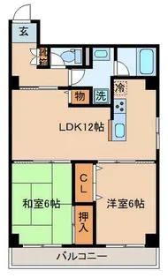 泉寿マンション【502号室】の間取り