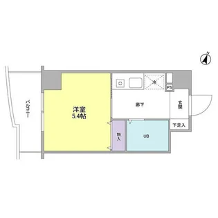 ソレイユ・ド元町【210号室】の間取り