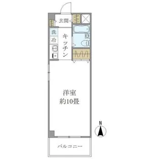 ヒルズコート海岸通【3階】の間取り