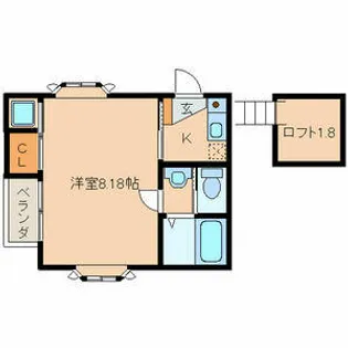 サクセスハイツ桜台【2階】の間取り