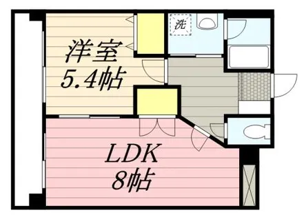 ピエモンテ二日市【0407号室】の間取り