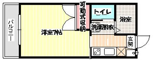 セレーネ【111号室】の間取り