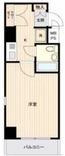 セザール名古屋【7階】の間取り