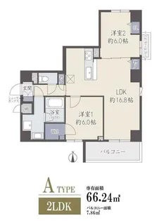 ウェスタ四条【9階】の間取り