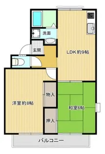 ソシア武庫之荘【201号室】の間取り