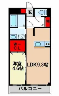 ルイズテラッソ【2階】の間取り