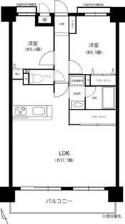 ライオンズマンション豊川西豊町【203号室】の間取り