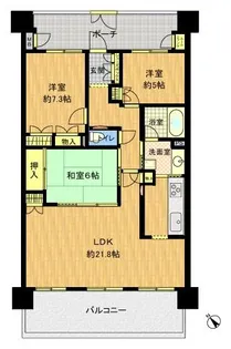ステーシア守山駅前【14階】の間取り