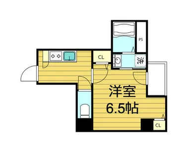 ソルーナ玉造【8階】の間取り
