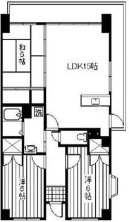 高橋ビル【303号室】の間取り