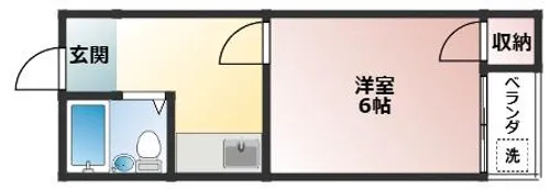 ロイヤルコート東園田【3階】の間取り