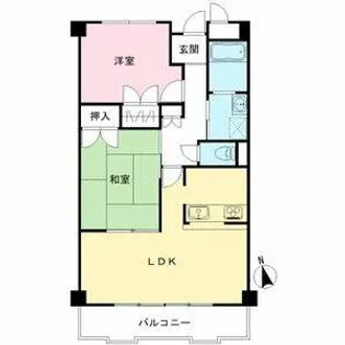 ALIVIO【2階】の間取り