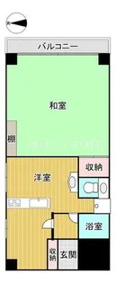 胡蝶ビル【C-3号室】の間取り