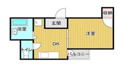 メゾン山崎【502号室】の間取り