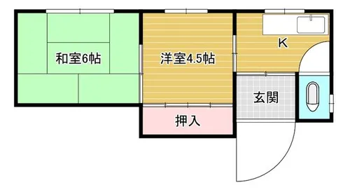 青葉マンション【403号室】の間取り