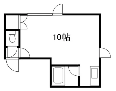 瀬比亜館北14条【304号室】の間取り