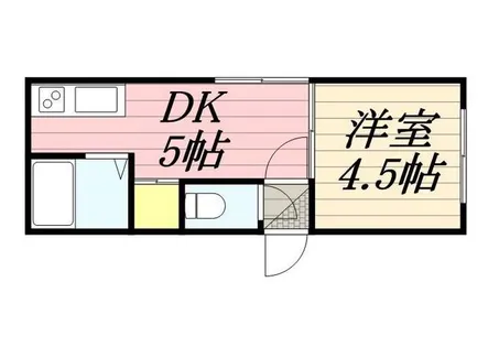 アイアール南郷Ⅲ【2階】の間取り