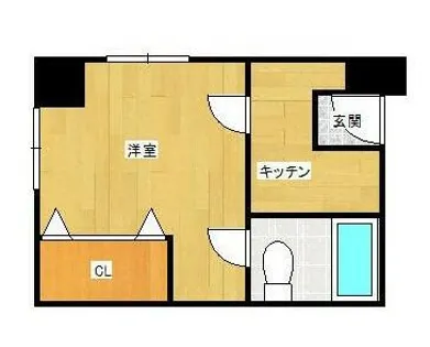 スペリオール学園前【205号室】の間取り