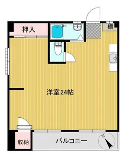 小山ビル【2階】の間取り