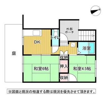 コーポ喜楽【101号室】の間取り