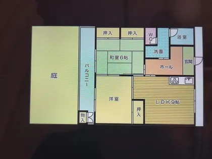 コーポ足立【1階】の間取り