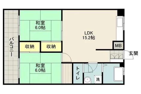第1堺ビル【303号室】の間取り