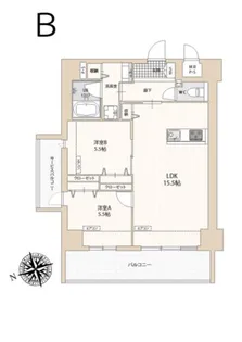 レクサスガーデン箱崎タワーズ【WEST号室】の間取り