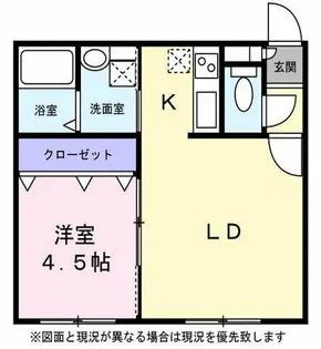 ドリームハウスⅢ【0202号室】の間取り