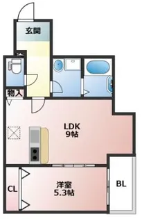 SunMark井尻【102号室】の外観
