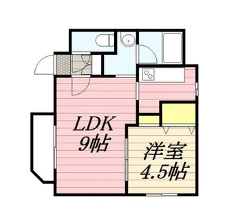 グランビア南郷【2階】の間取り
