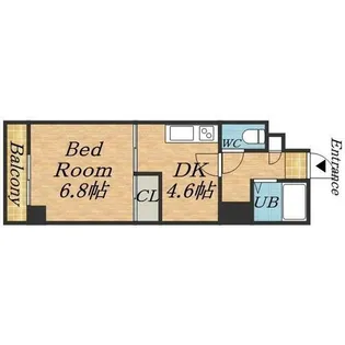エンドレス三井平和通Ⅰ【1005号室】の間取り
