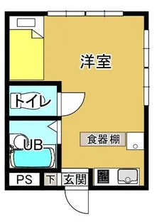 クレセント久津川【1階】の間取り
