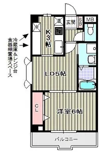 エクセル天王寺【7階】の間取り