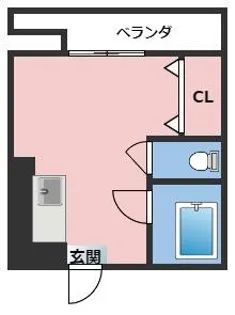 東門エースタウンビル【406号室】の間取り