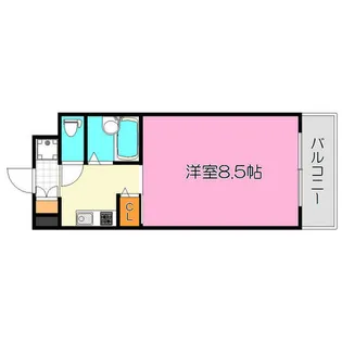 ロータリーマンション長田東【7階】の間取り