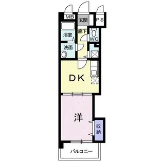 Casa gialla【3階】の間取り