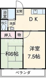 COCOTOビル前田【4階】の間取り