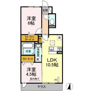 花みずき【1階】の間取り