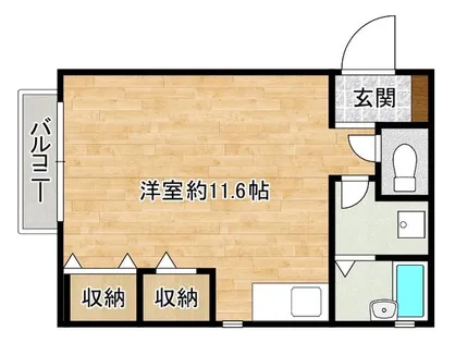ソフィアハウス【201号室】の間取り