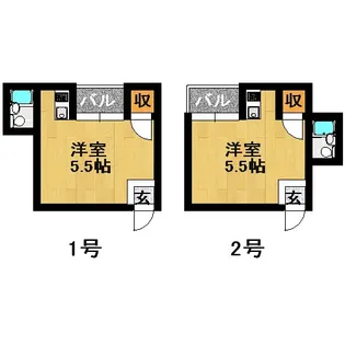 ネスト天王寺【402号室】の間取り